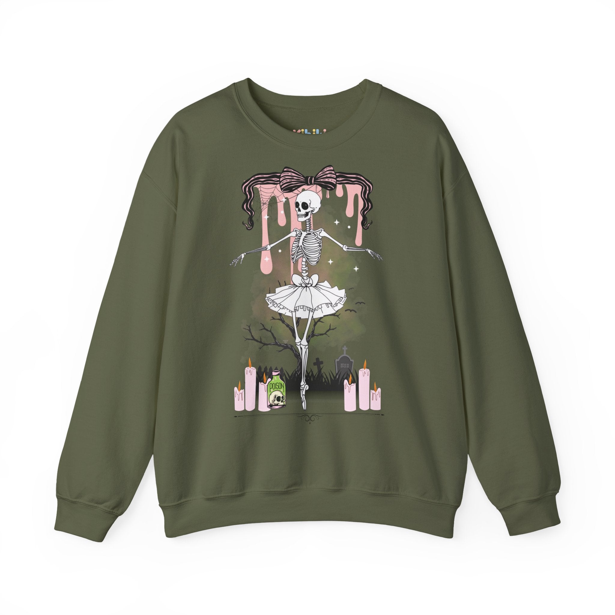 Spooky Ballet Skeleton Sweatshirt