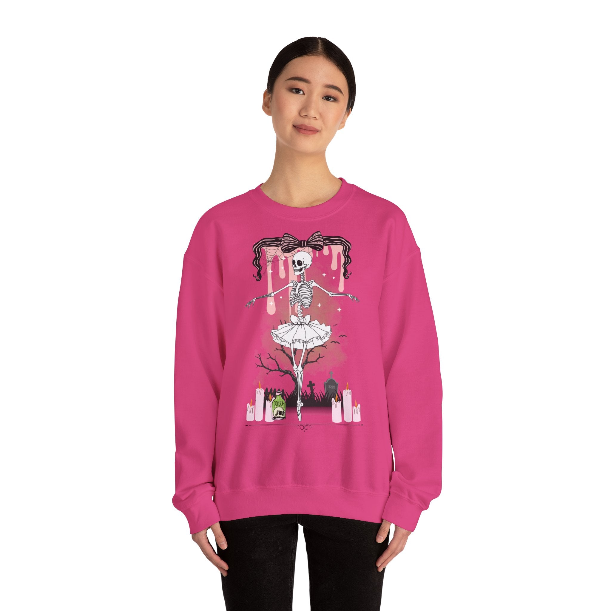 Spooky Ballet Skeleton Sweatshirt