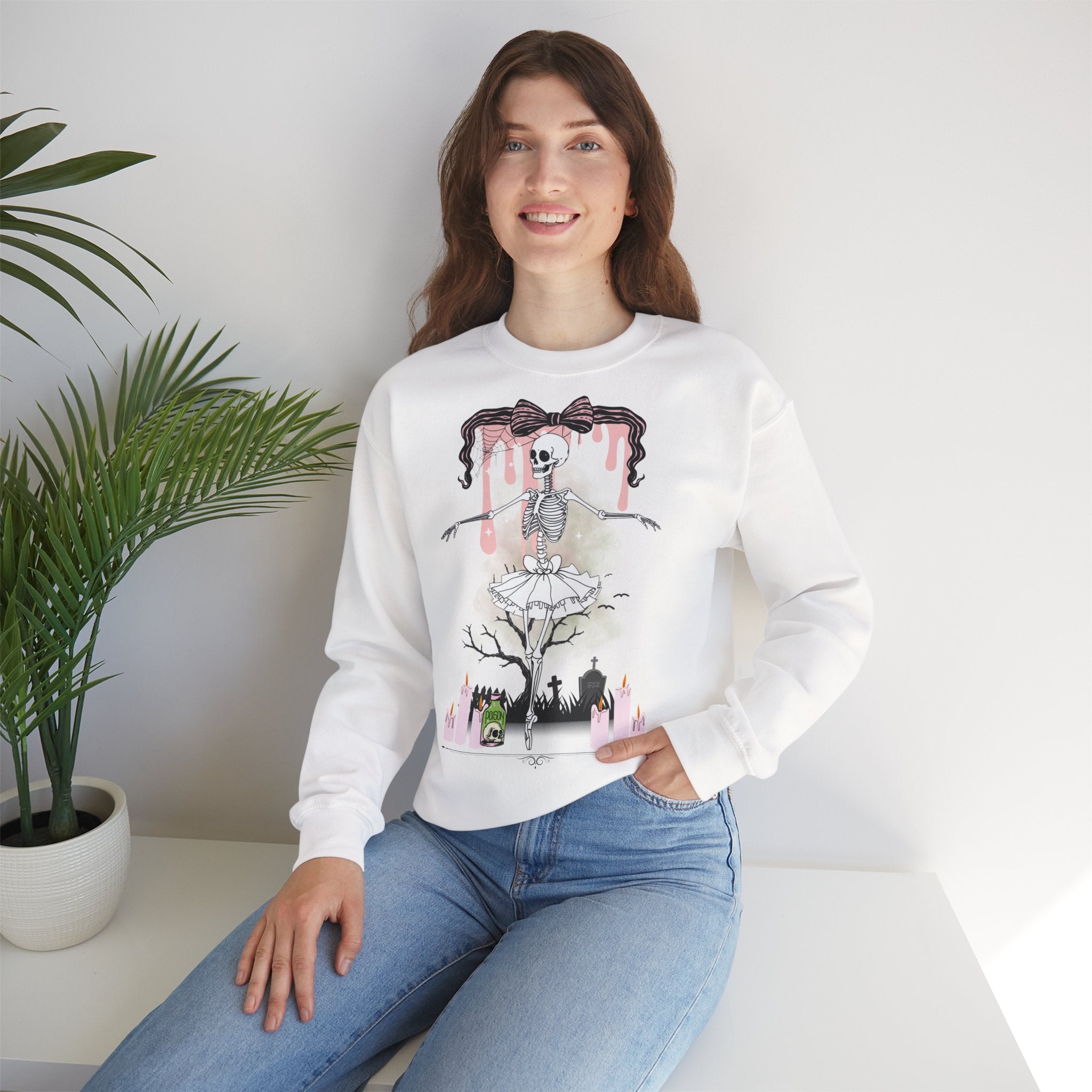Spooky Ballet Skeleton Sweatshirt