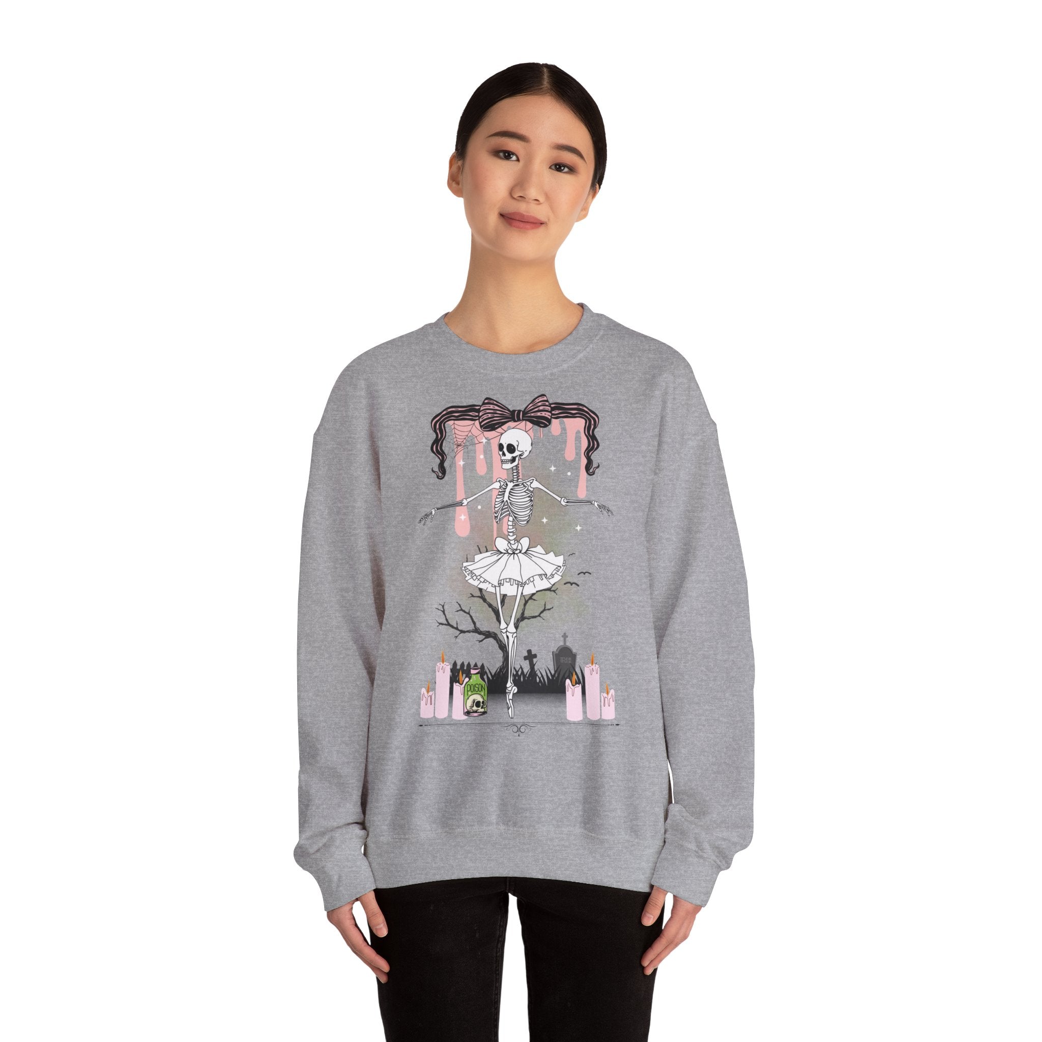 Spooky Ballet Skeleton Sweatshirt