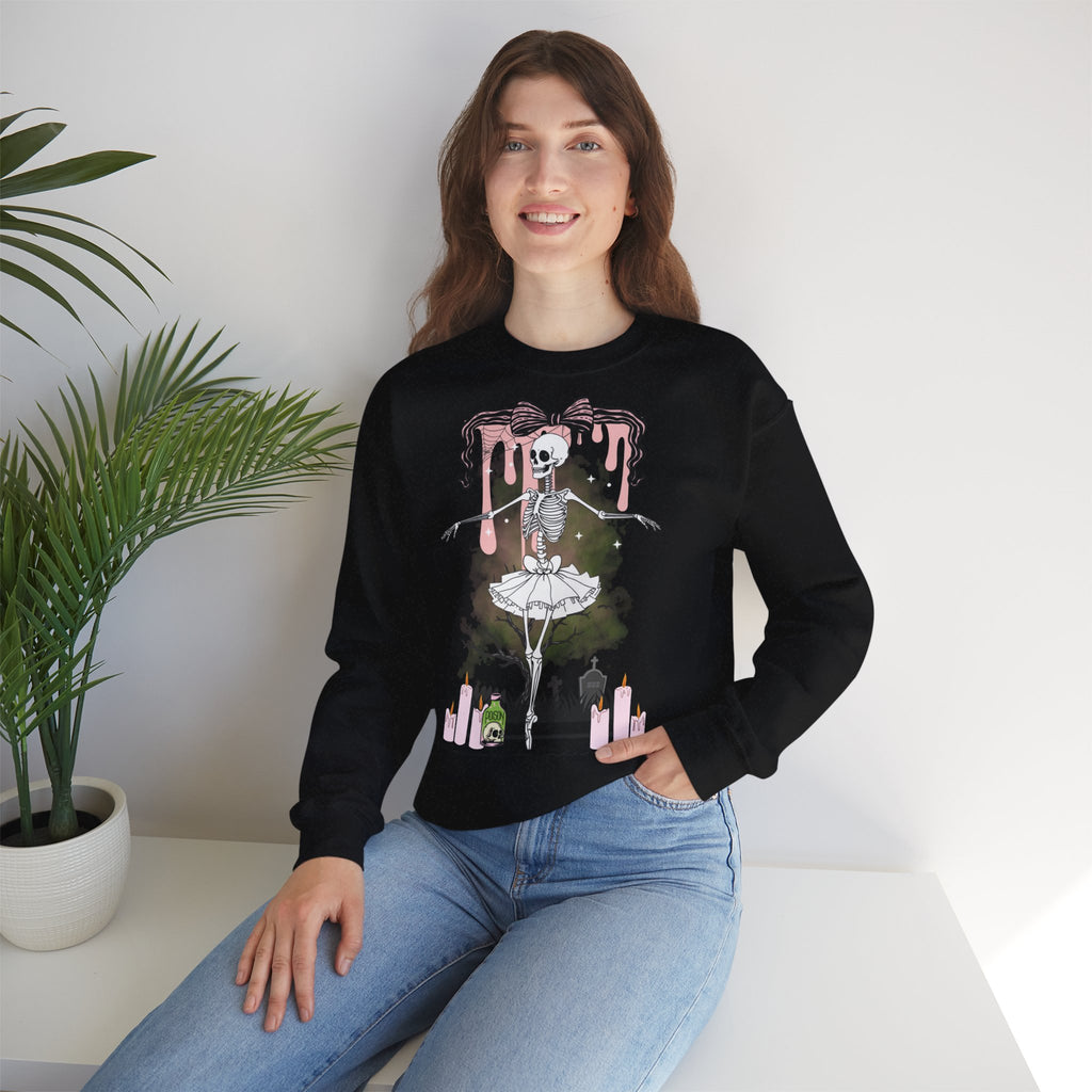 Spooky Ballet Skeleton Sweatshirt