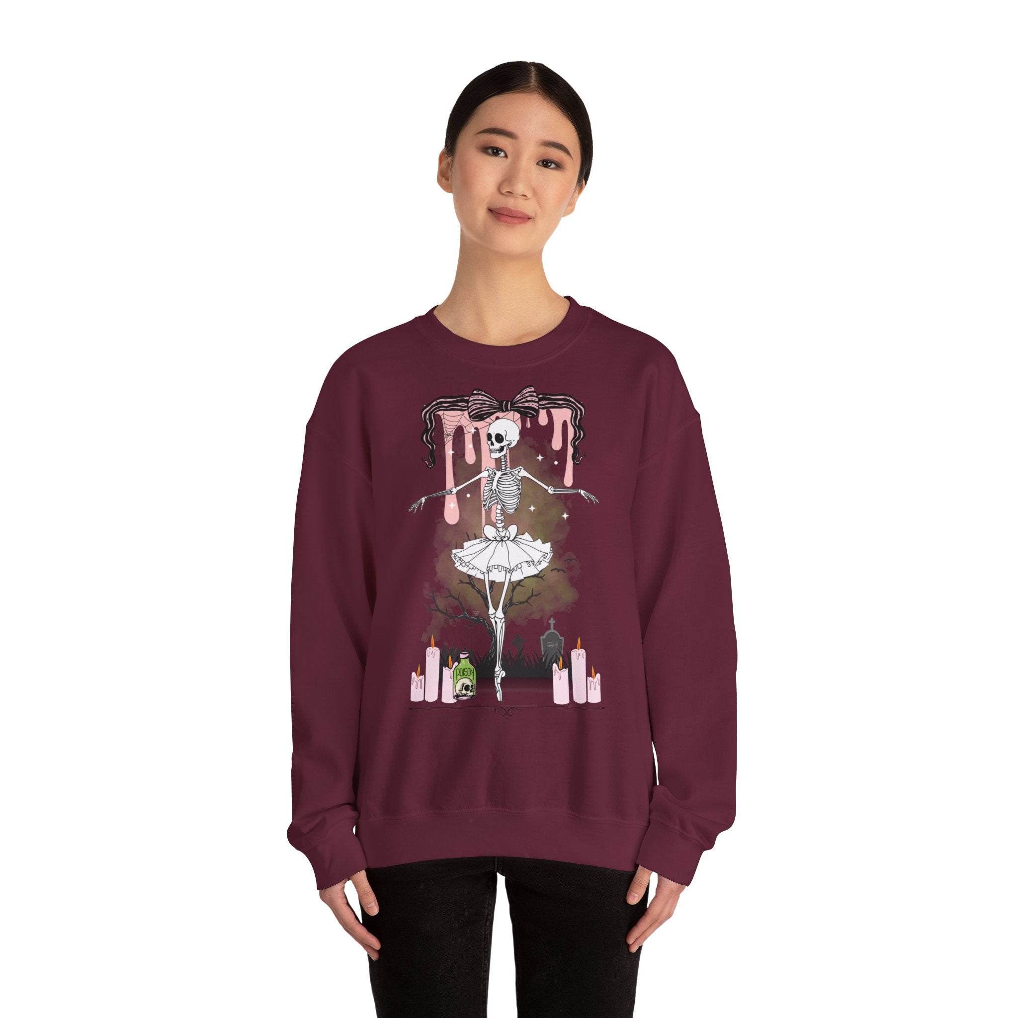 Spooky Ballet Skeleton Sweatshirt