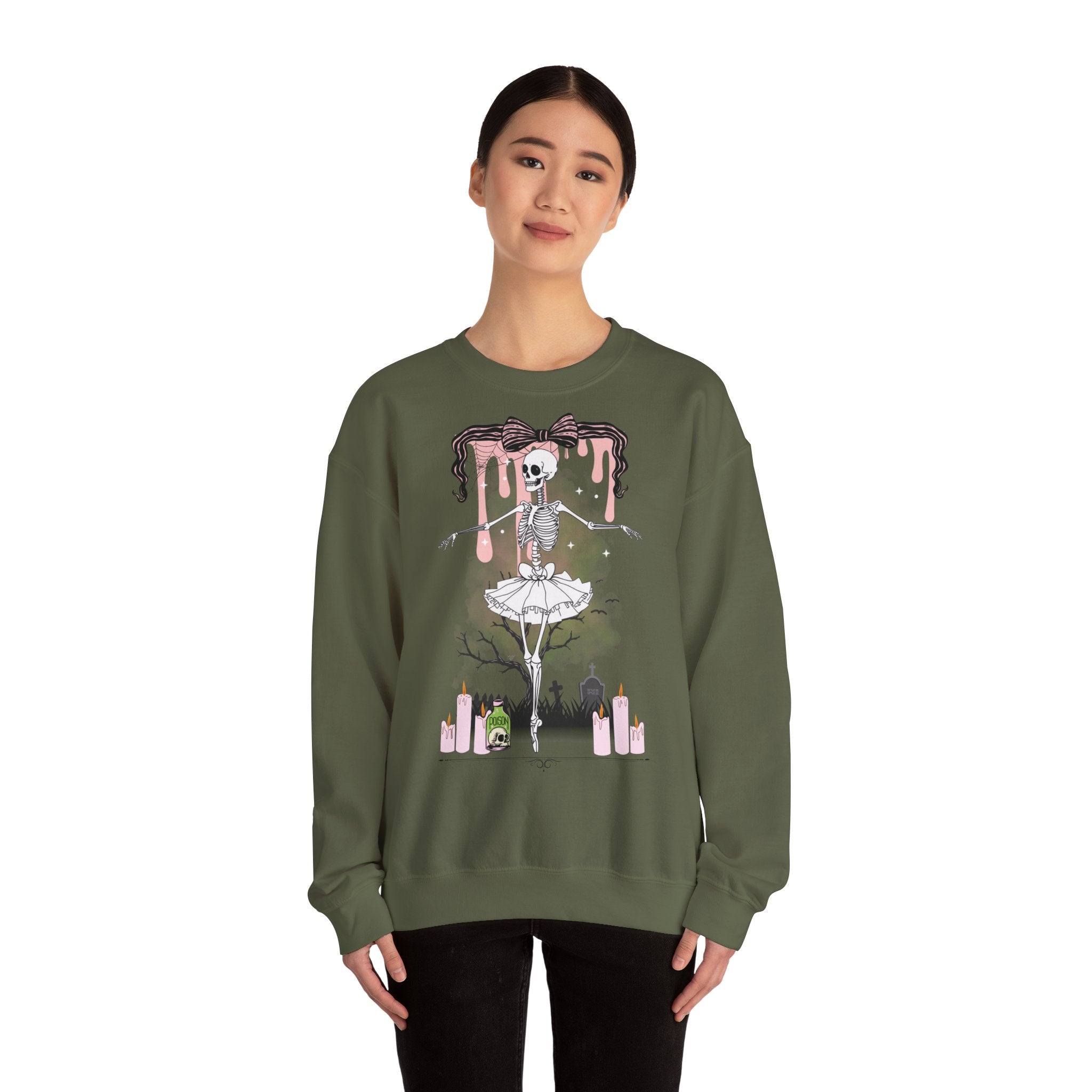 Spooky Ballet Skeleton Sweatshirt