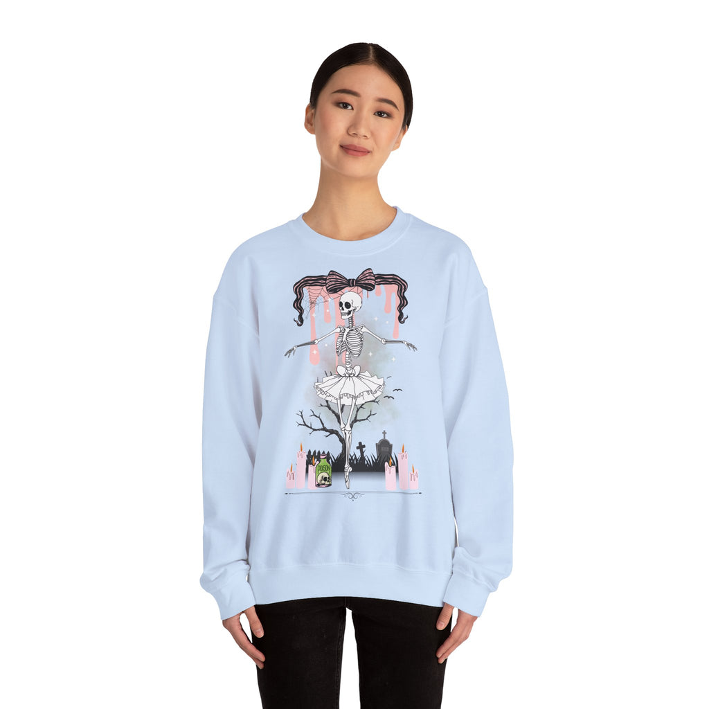 Spooky Ballet Skeleton Sweatshirt