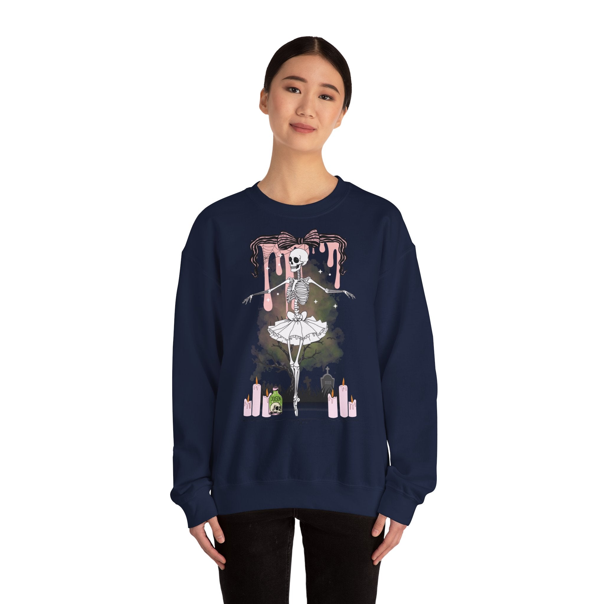 Spooky Ballet Skeleton Sweatshirt